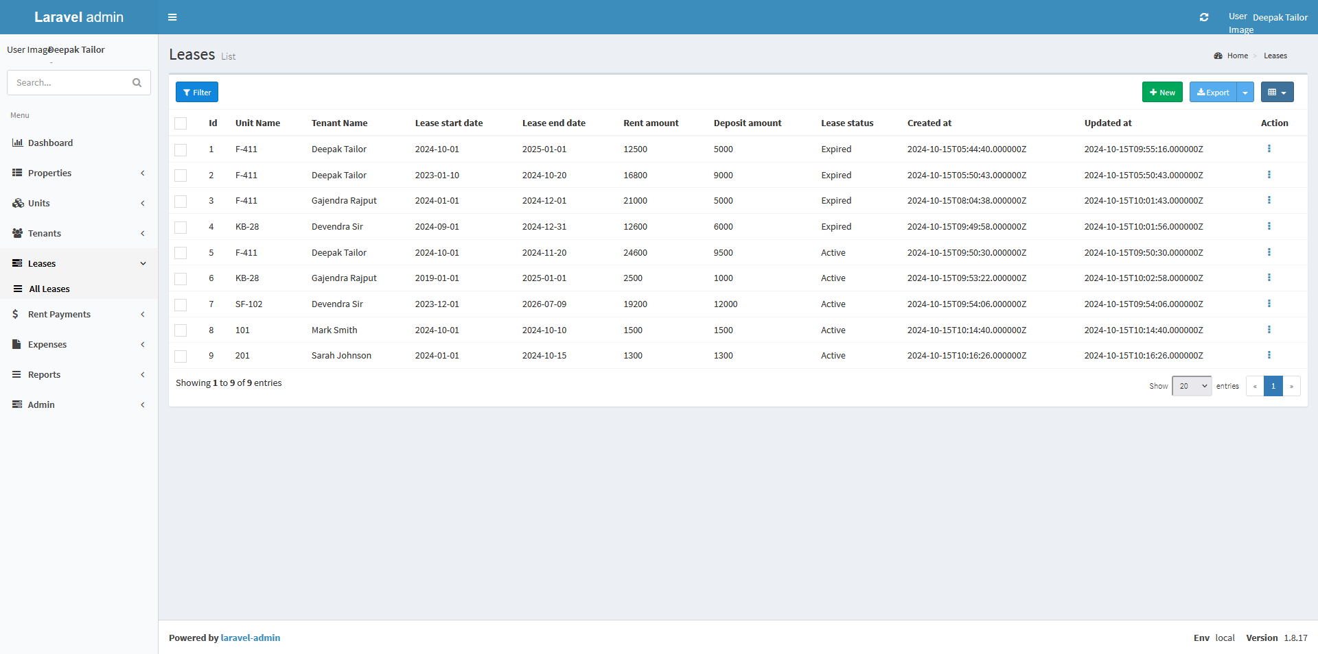 Property Management System 